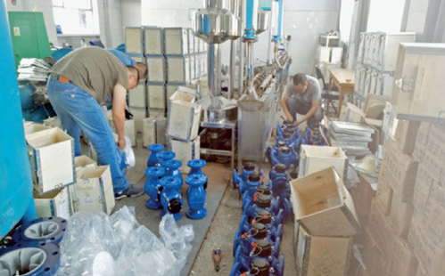 水表检定站表务管理系统投入使用